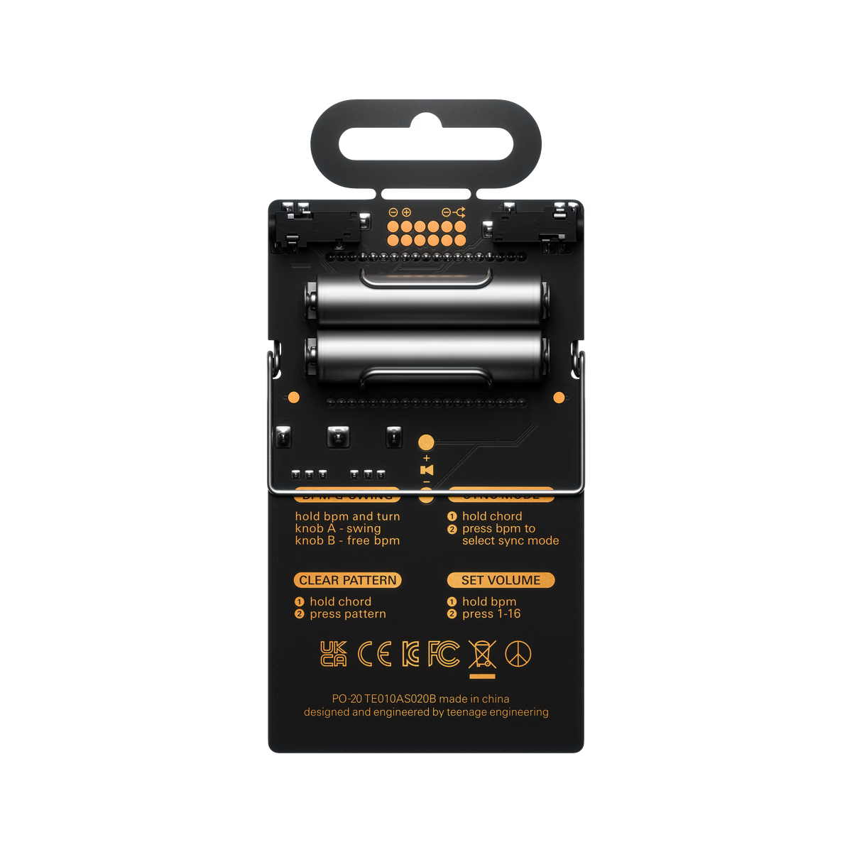 Teenage Engineering PO-20 Arcade Pocket Operator Synth & Sequencer