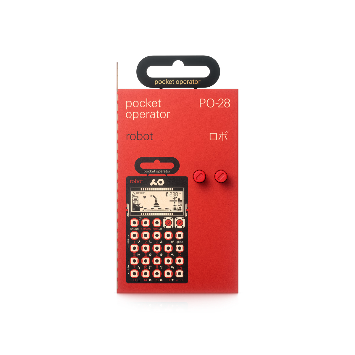 Teenage Engineering PO-28 Robot Pocket Operator Synthesizer & Sequencer
