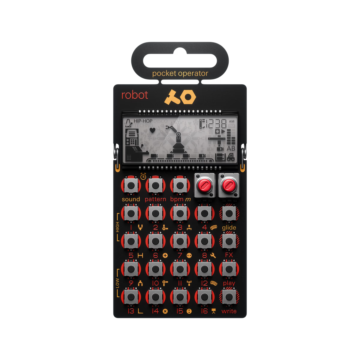 Teenage Engineering PO-28 Robot Pocket Operator Synthesizer & Sequencer