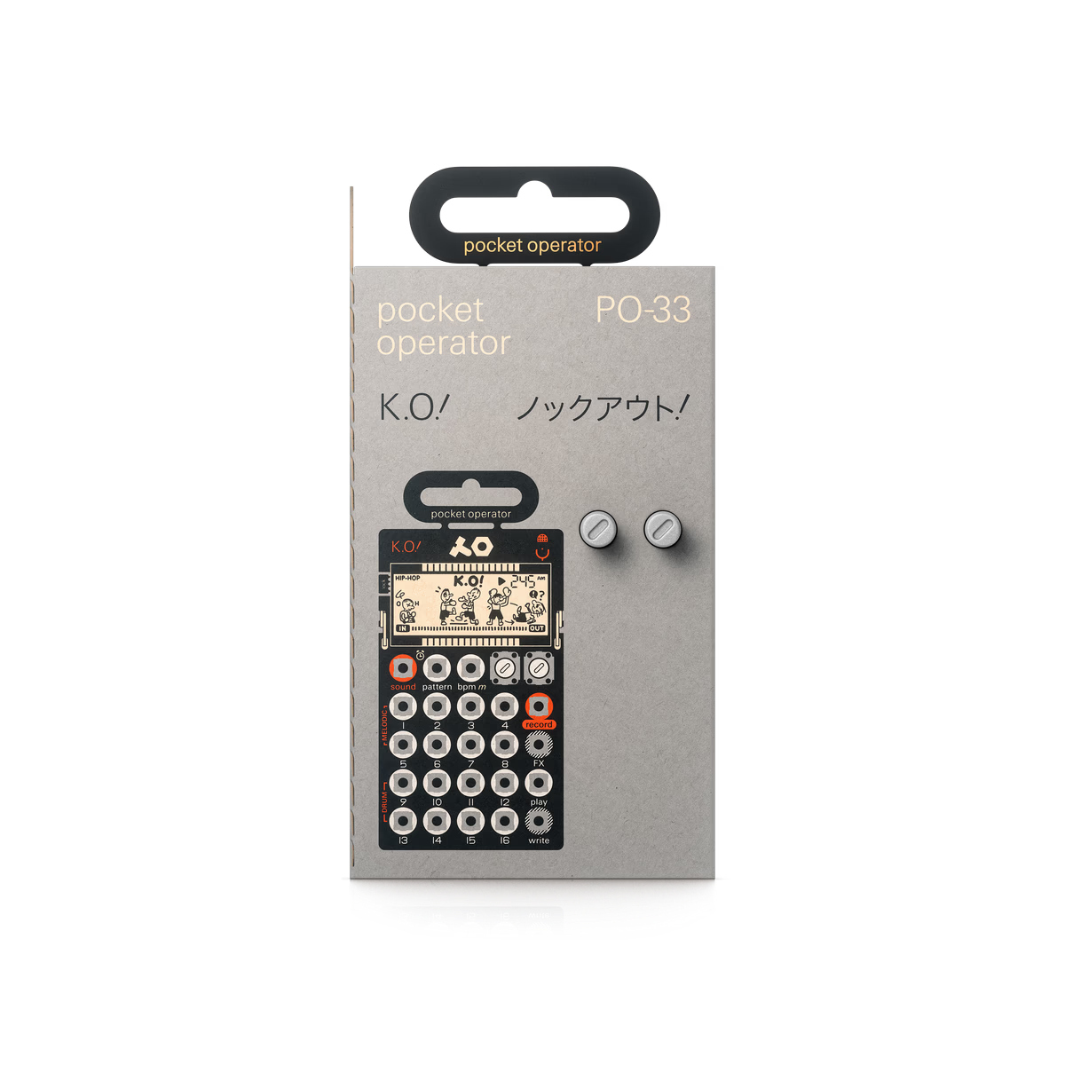 Teenage Engineering PO-33 KO Pocket Operator Micro Sampler