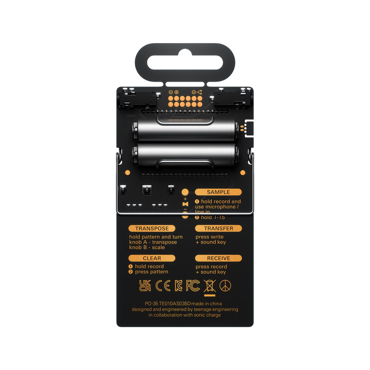 Teenage Engineering PO-35 Speak Pocket Operator Synthesizer Sequencer