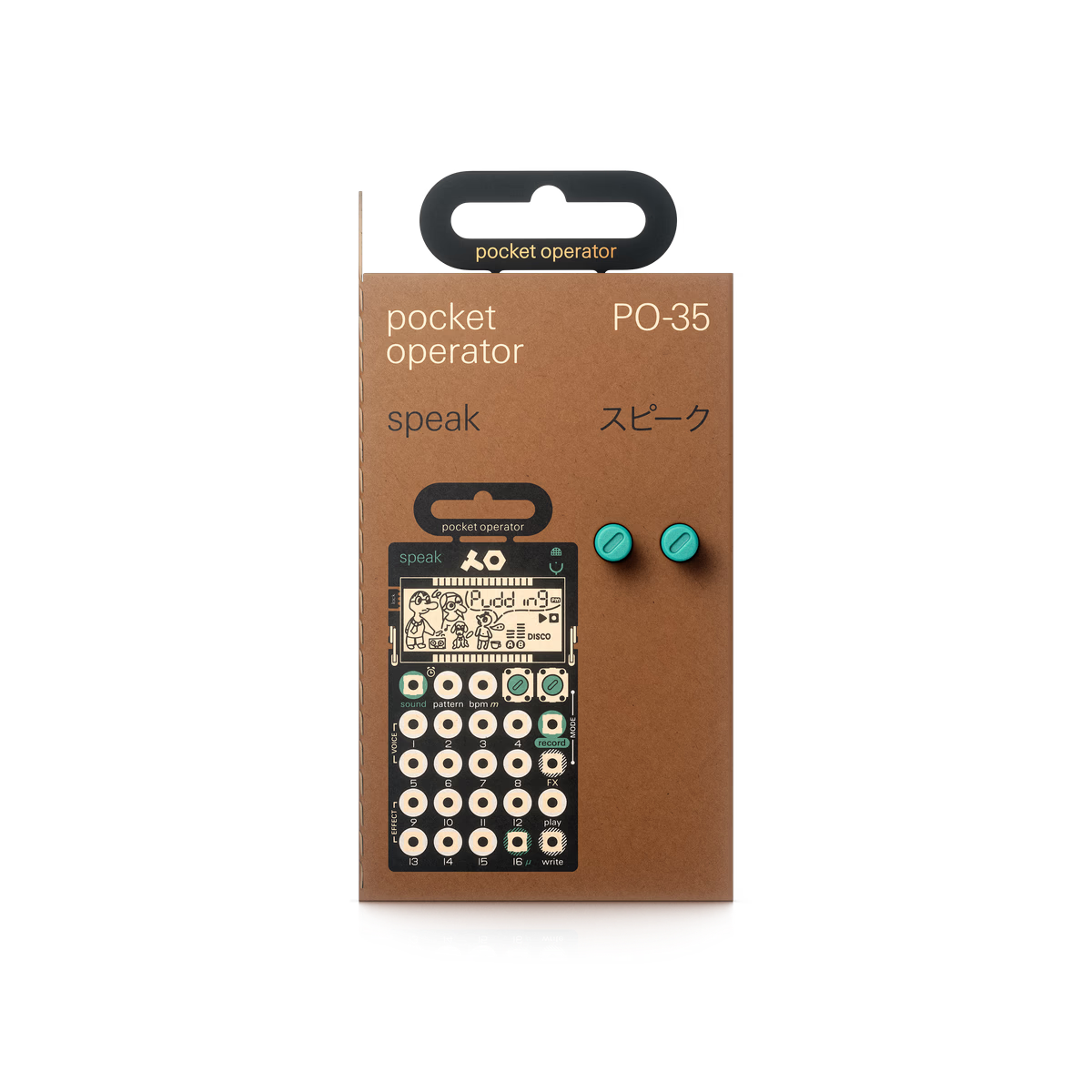 Teenage Engineering PO-35 Speak Pocket Operator Synthesizer Sequencer