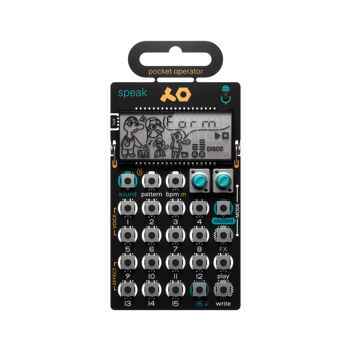 Teenage Engineering PO-35 Speak Pocket Operator Synthesizer Sequencer