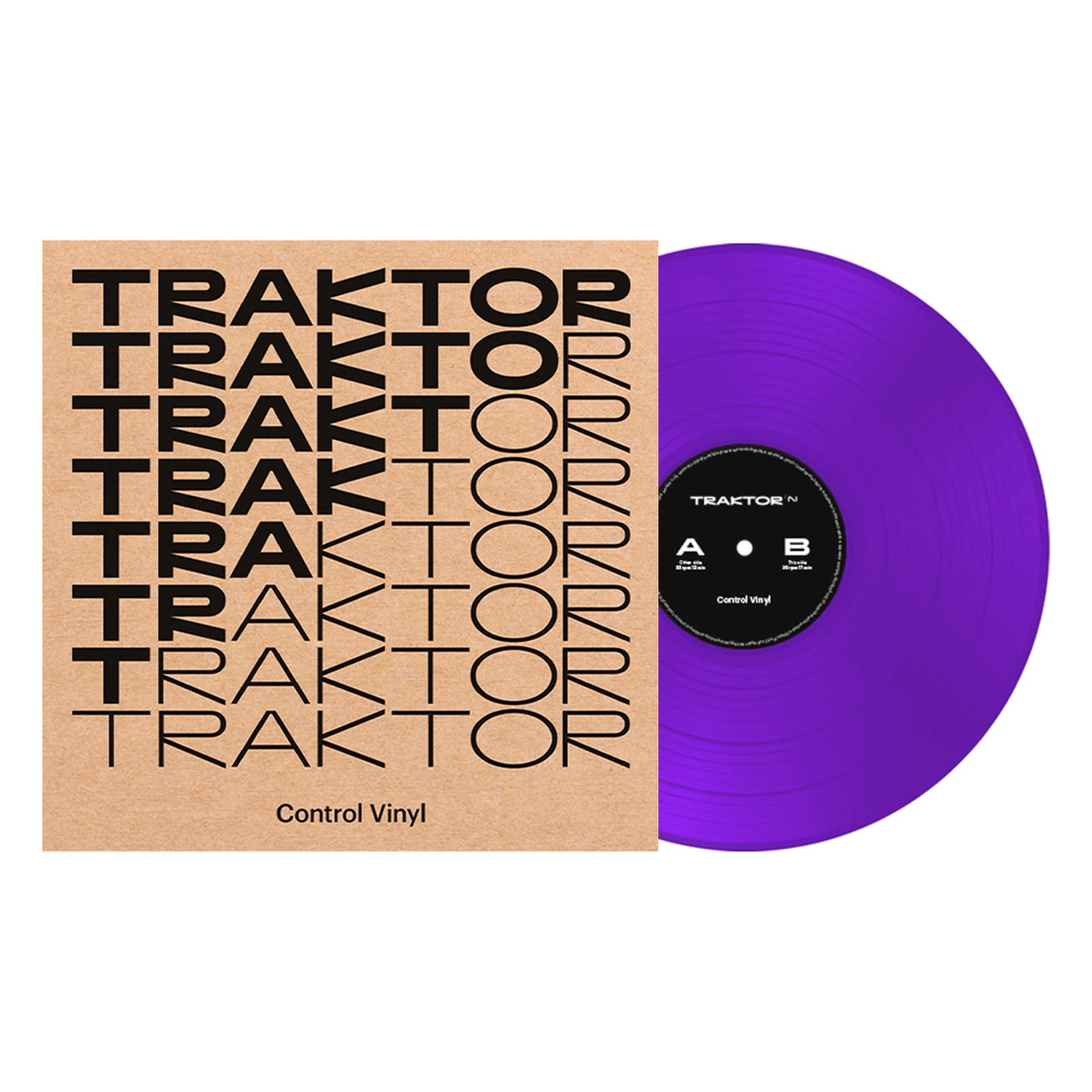 Native Instruments Traktor Control Vinyl Purple