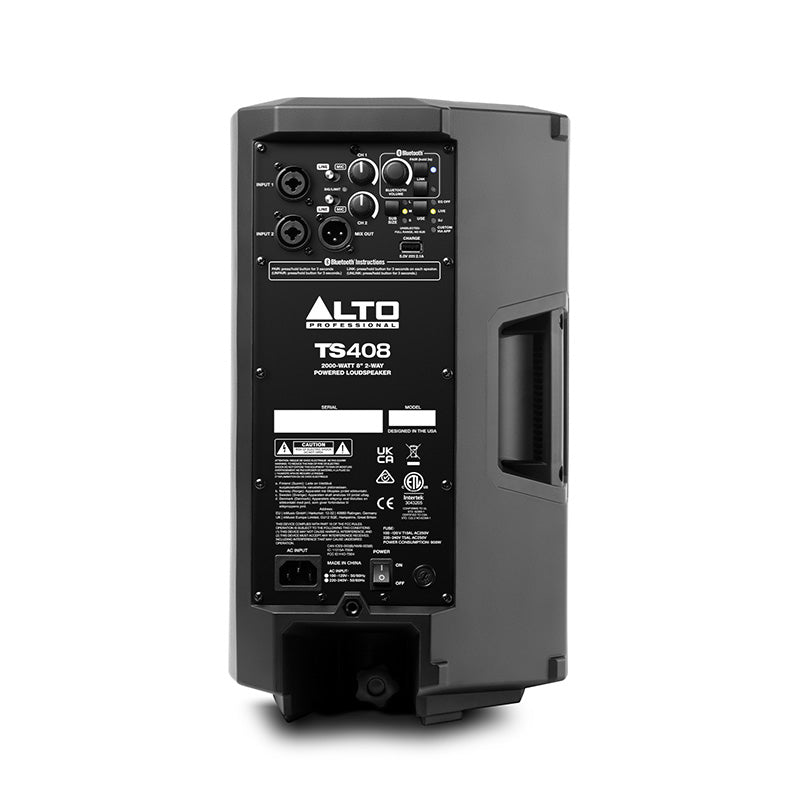 Alto TS408 Active Bluetooth PA Speaker (Pair)