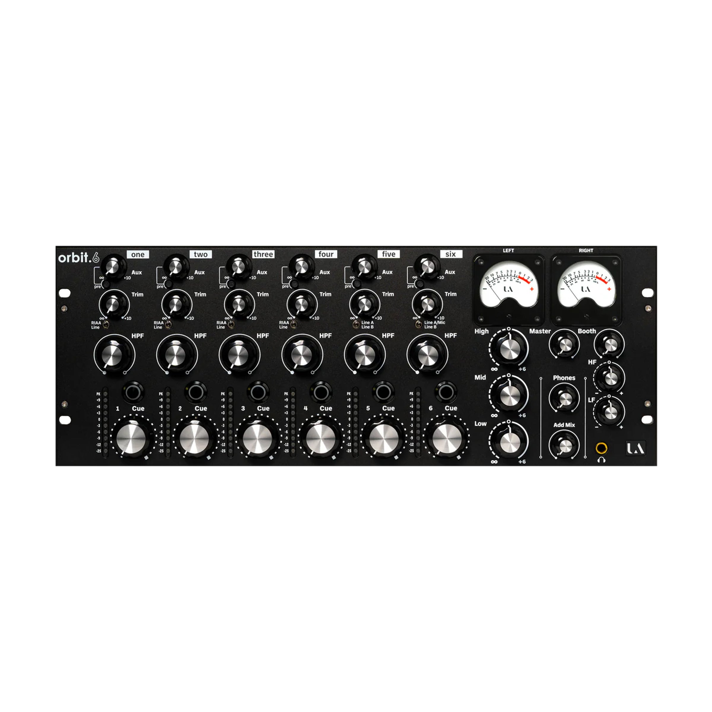 Union Audio ORBIT.6 Rotary DJ Mixer - Black