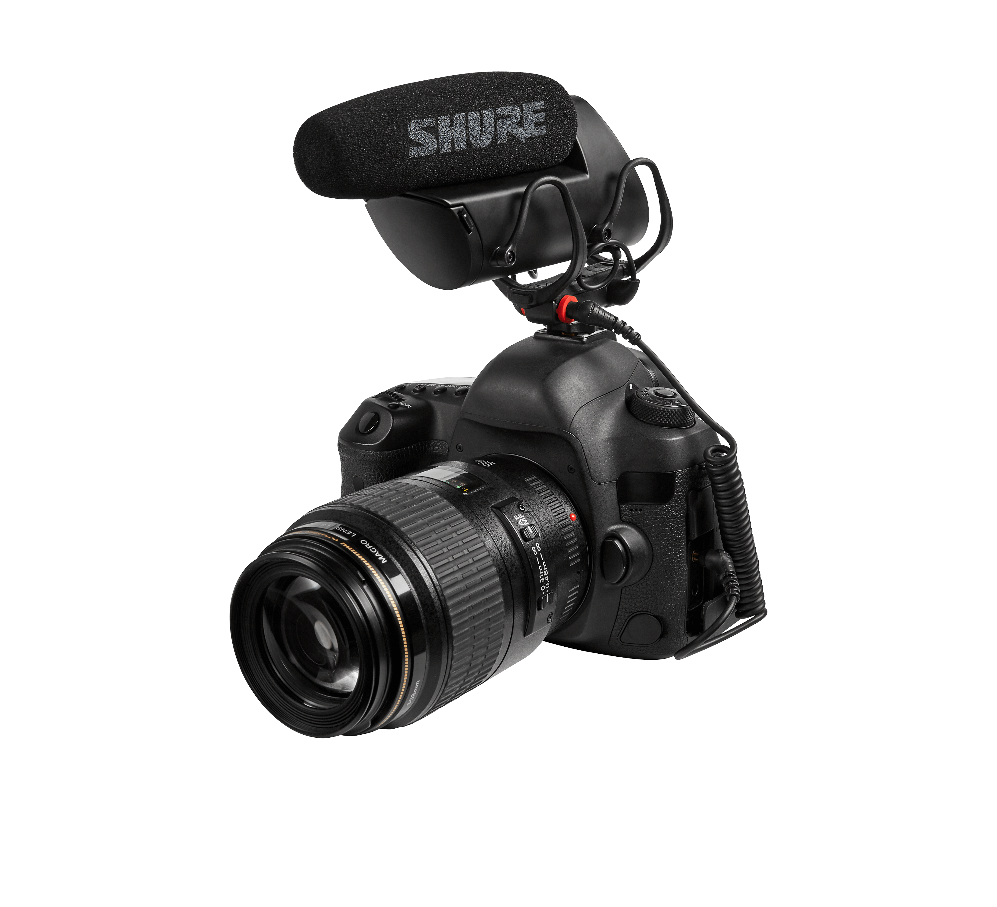 Shure VP83F Camera Mount Shotgun Mic Flash Recorder