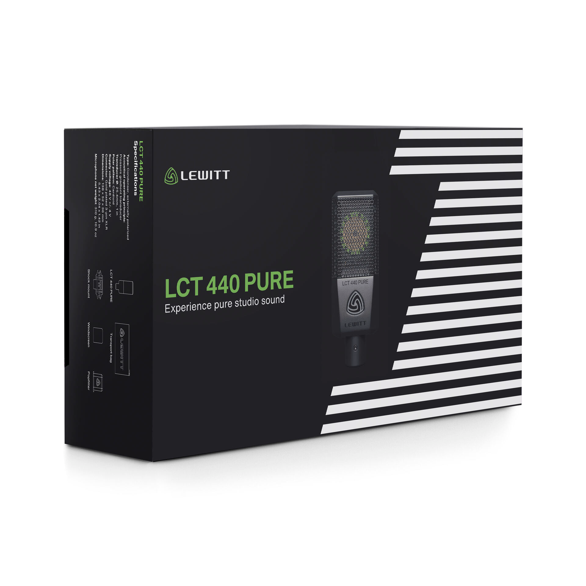 Lewitt Audio LCT 440 PURE Condenser Studio Microphone