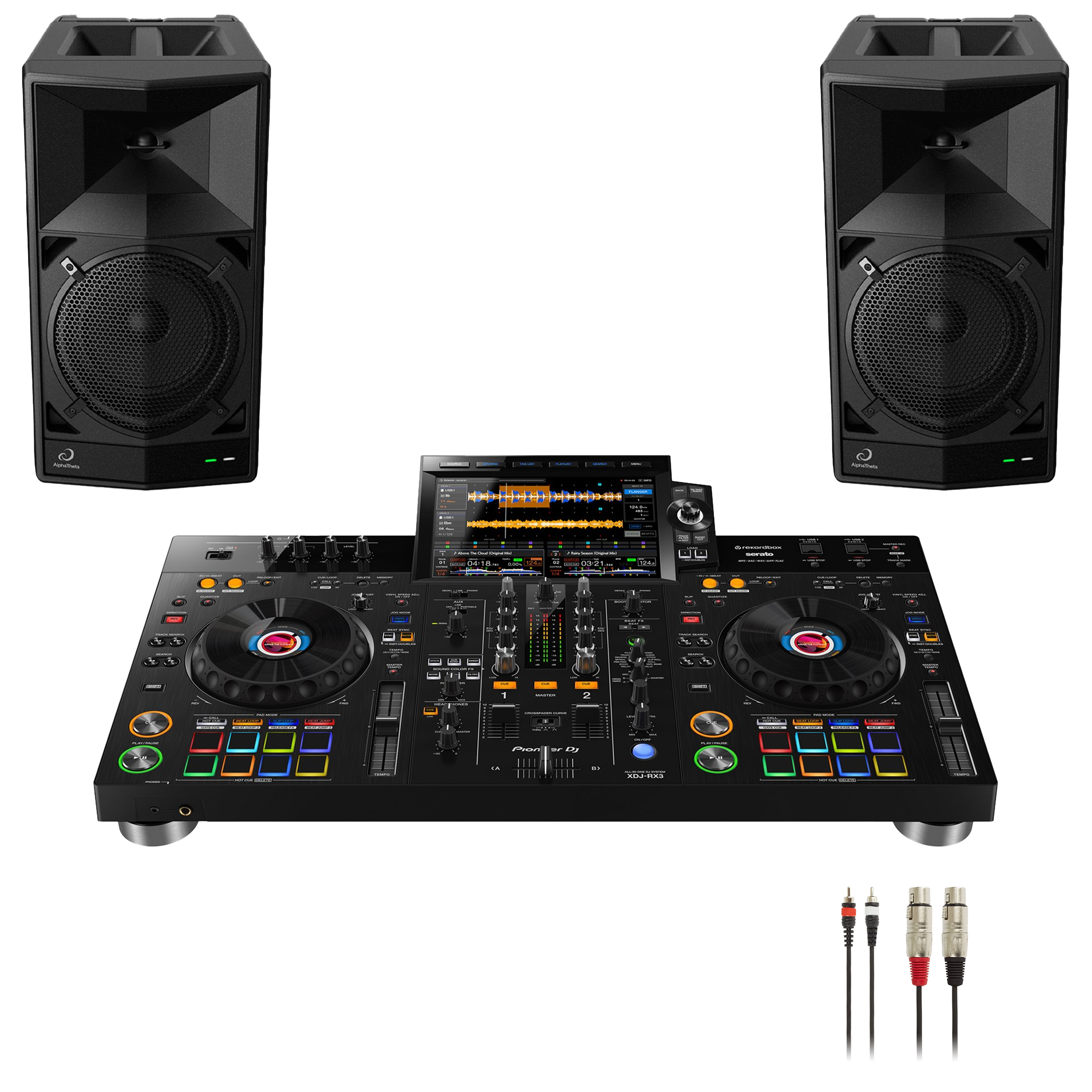 Pioneer DJ XDJ-RX3 + 2x Wave Eight Bundle