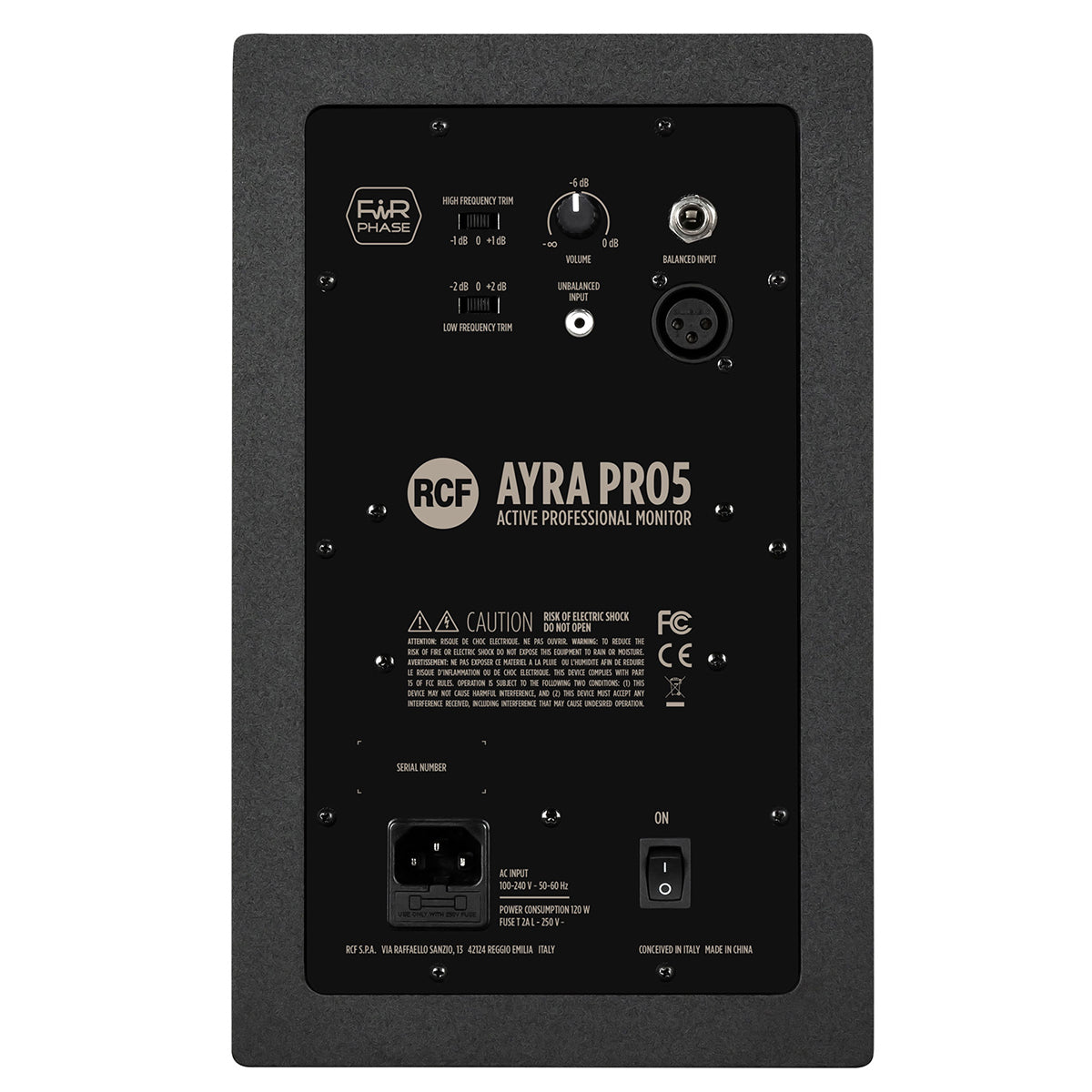 RCF AYRA PRO5 Active Studio Monitor