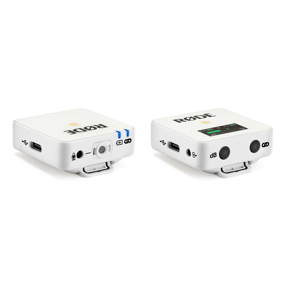 Rode Wireless Go Compact Wireless Microphone System White