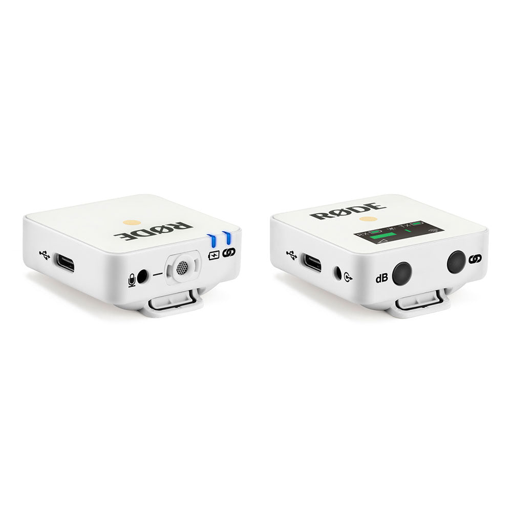 Rode Wireless GO Compact Wireless Microphone System White