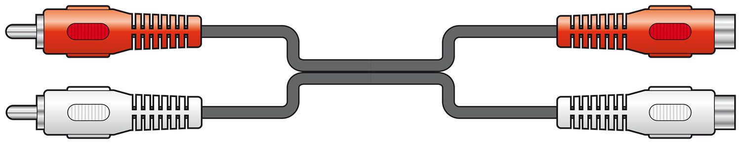 AVLINK 2 x RCA Phono - 2 x RCA Phono Socket Cable - 5 Metre (105.959UK)