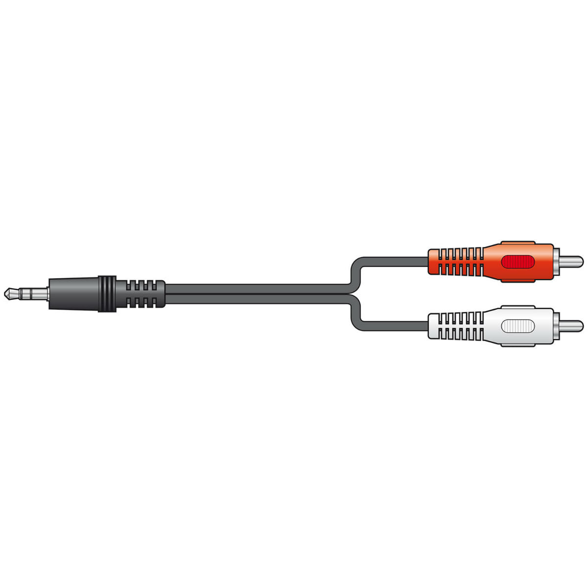 AV:LINK 3.5mm Stereo Minijack to RCA Cable 1.5m (115064)