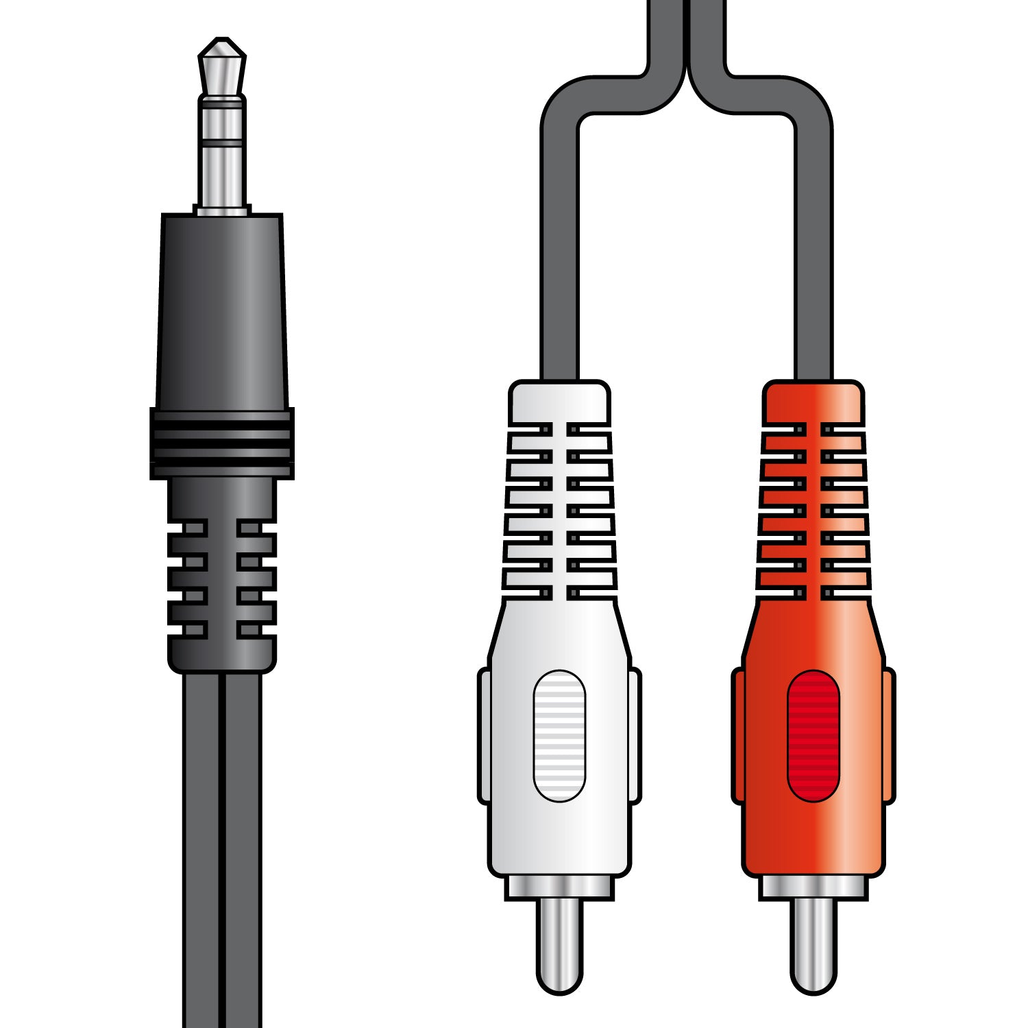AV:LINK 3.5mm Stereo Minijack to RCA Cable 1.5m (115064)