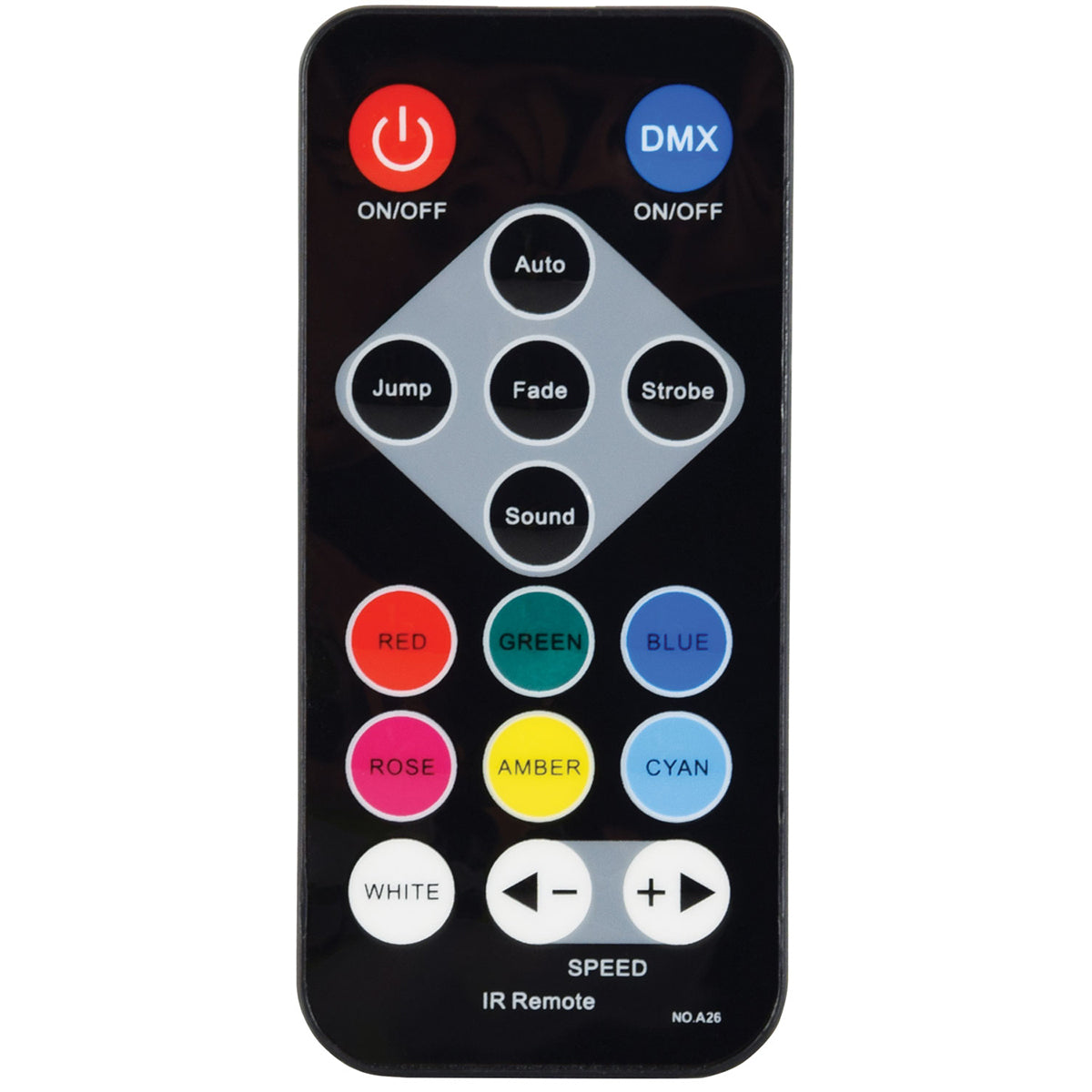 QTX PAR-180 High Power RGB PAR Light with IR Remote (154038)