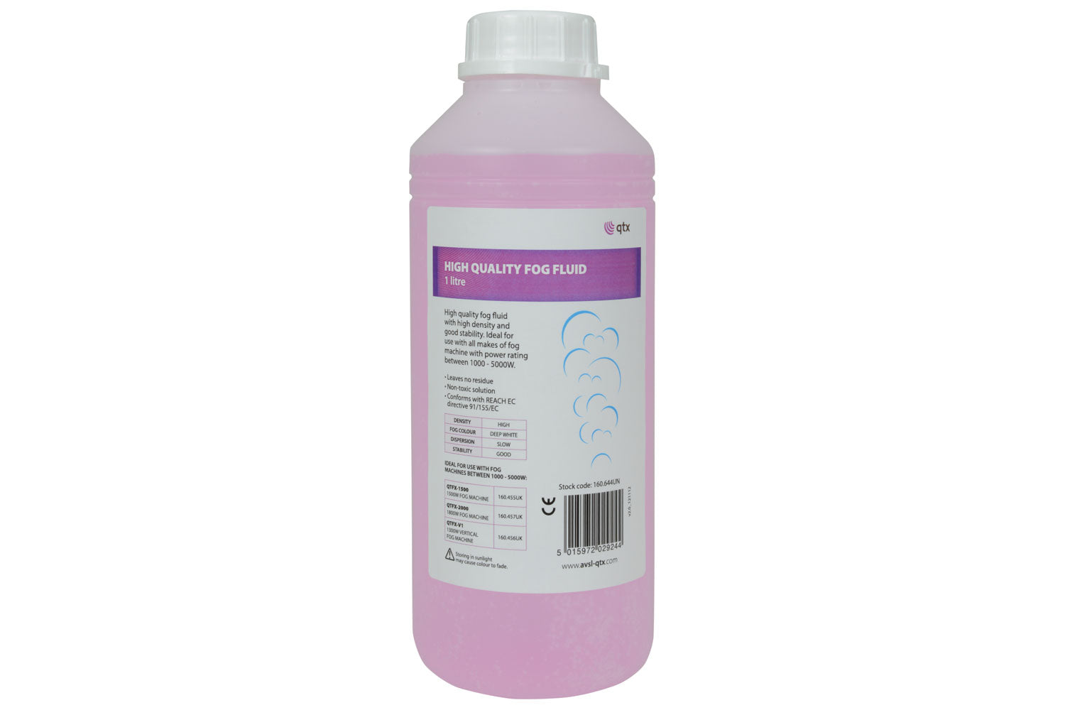 QTX High Quality Fog Fluid - 1 Litre (160644)