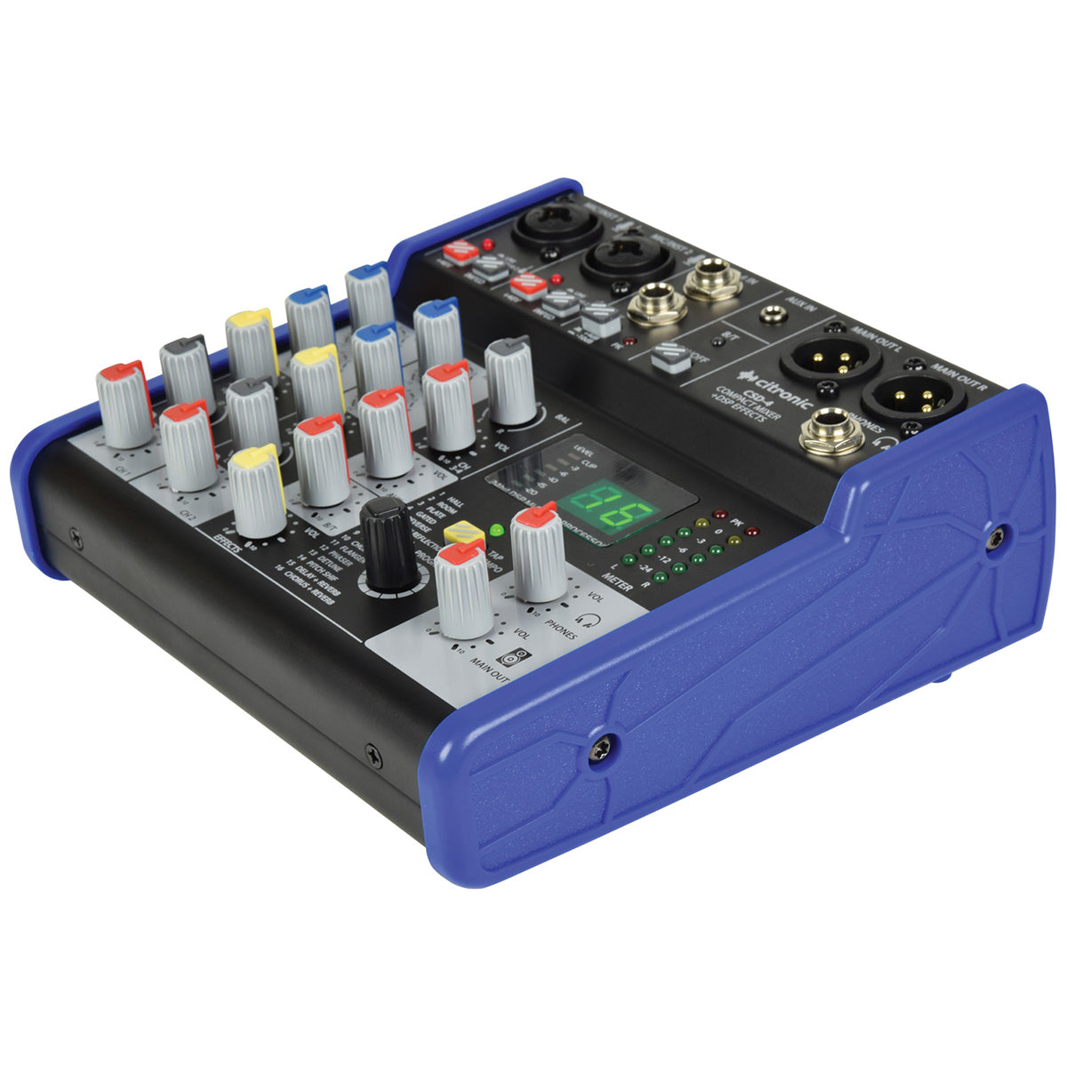 Citronic CSD-4 Compact Mixer with BT receiver + DSP Effects (170875)
