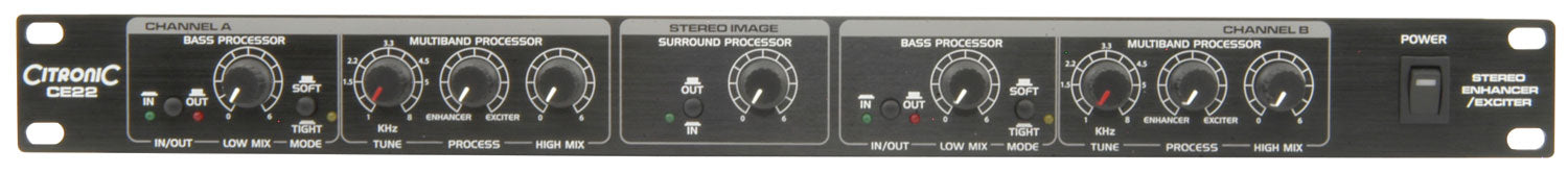 Citronic CE22 Stereo Enhancer/Exciter (170938)