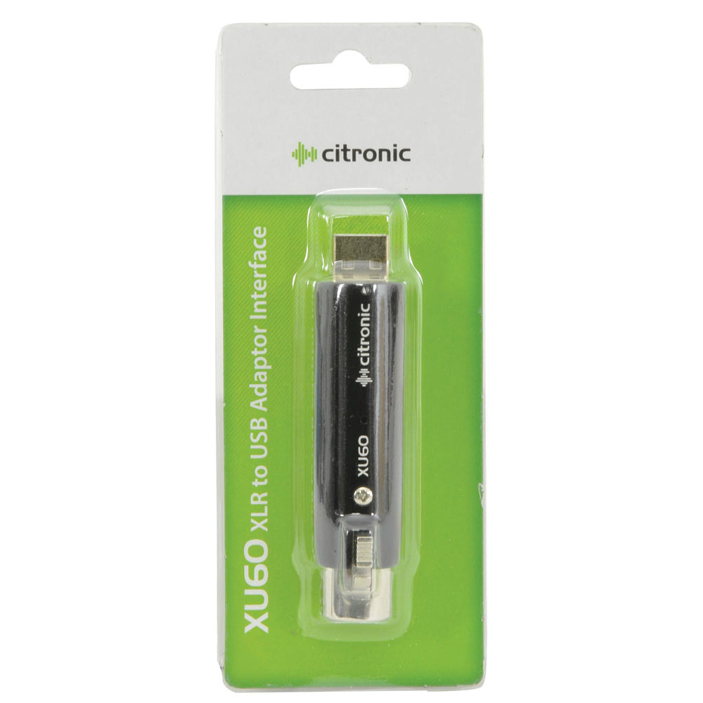 Citronic XLRF to USB (A Type) Adaptor Interface (173602)
