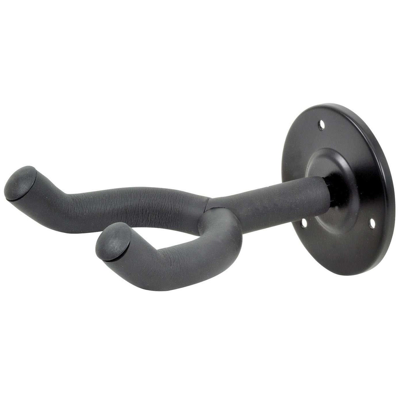 SKYTRONICS 180165 Wall Mount Guitar Bracket With Padded Forks