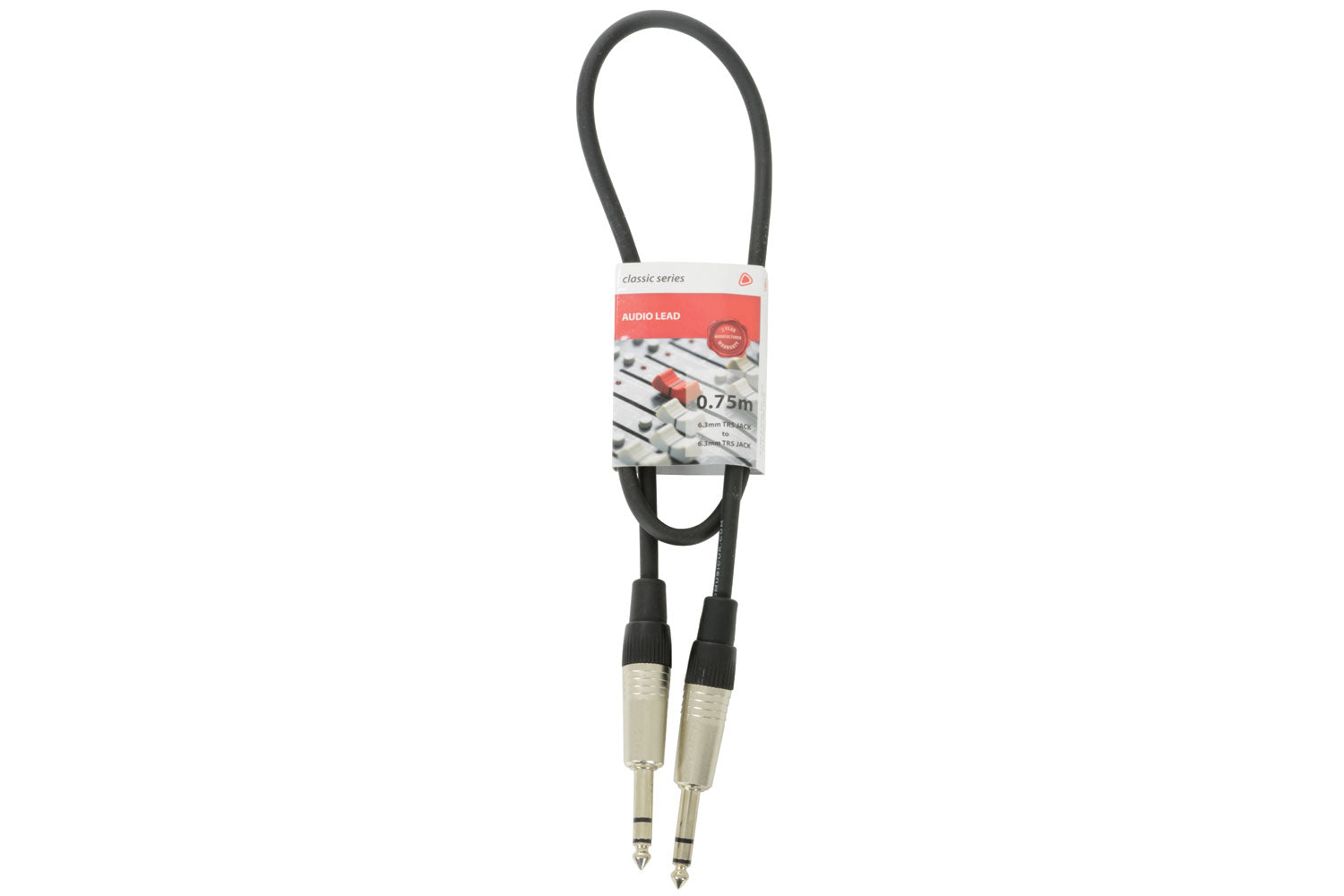 Chord 1.5m 6.3 to 6.3 TRS Balanced Jack lead (190002)