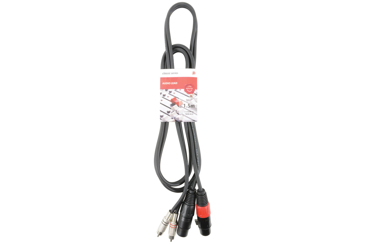 Chord Twin XLR Female To Twin RCA Cable 1.5m ( 190.062UK )