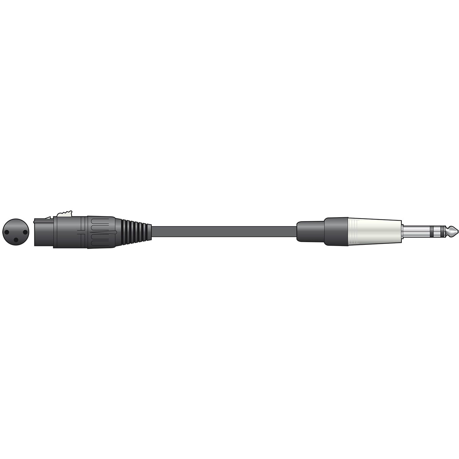 AVSL XLR Female To 6.3mm Balanced Jack Cable - 6m (190262)