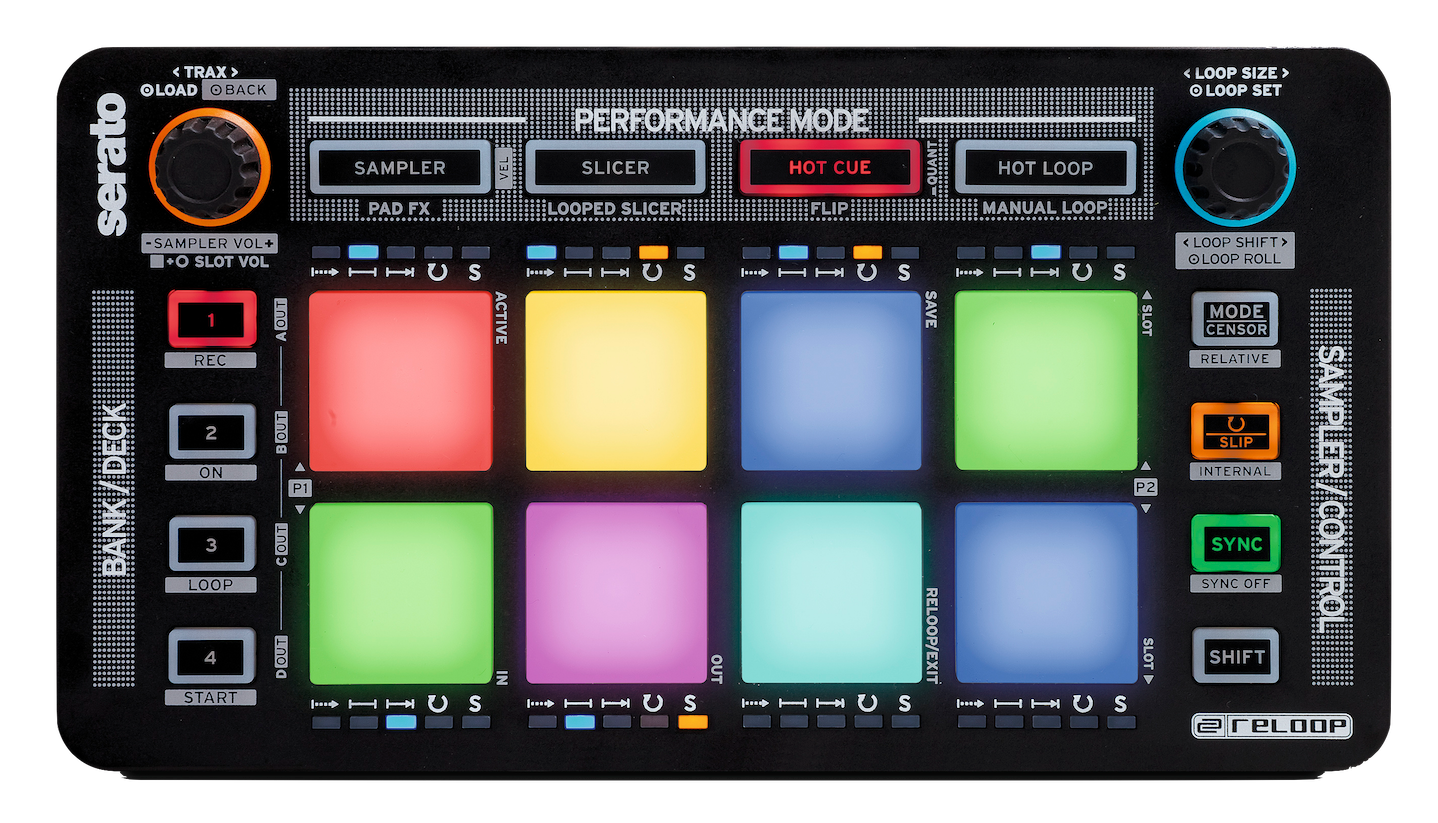 RELOOP NEON Modular Drum Pad Controller for Serato DJ