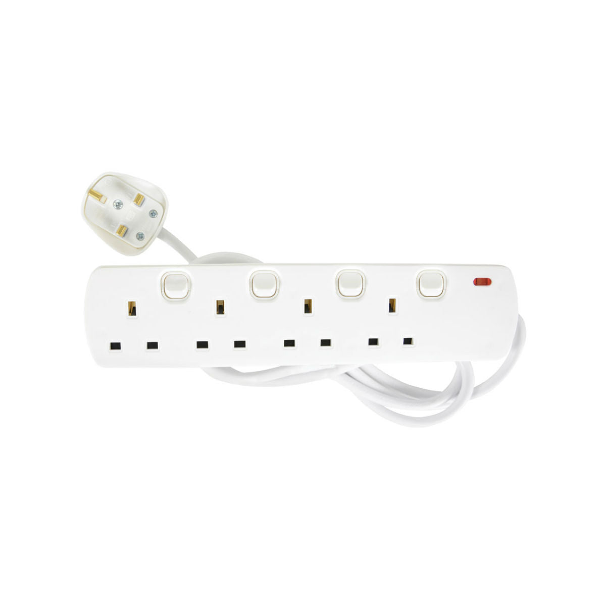 Mercury 4 Gang Switched Extension Lead (430007)
