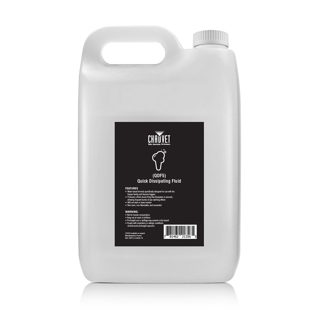 Chauvet QDF5 Quick Dissipating Fluid (Geyser Juice)