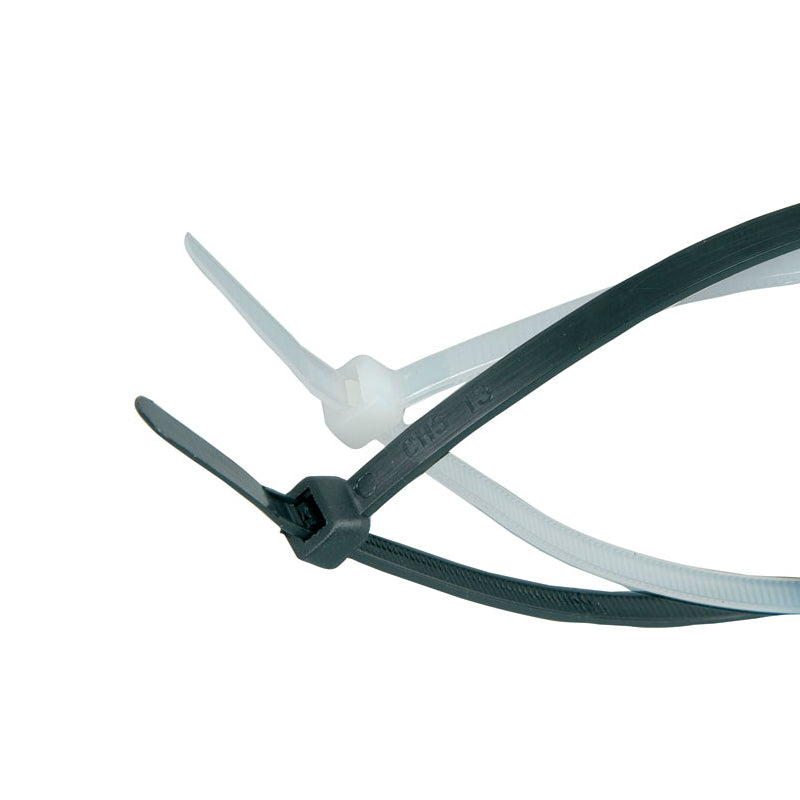 Mercury Cable Ties 4.8 x 200mm White - Bag Of 100 (782026)