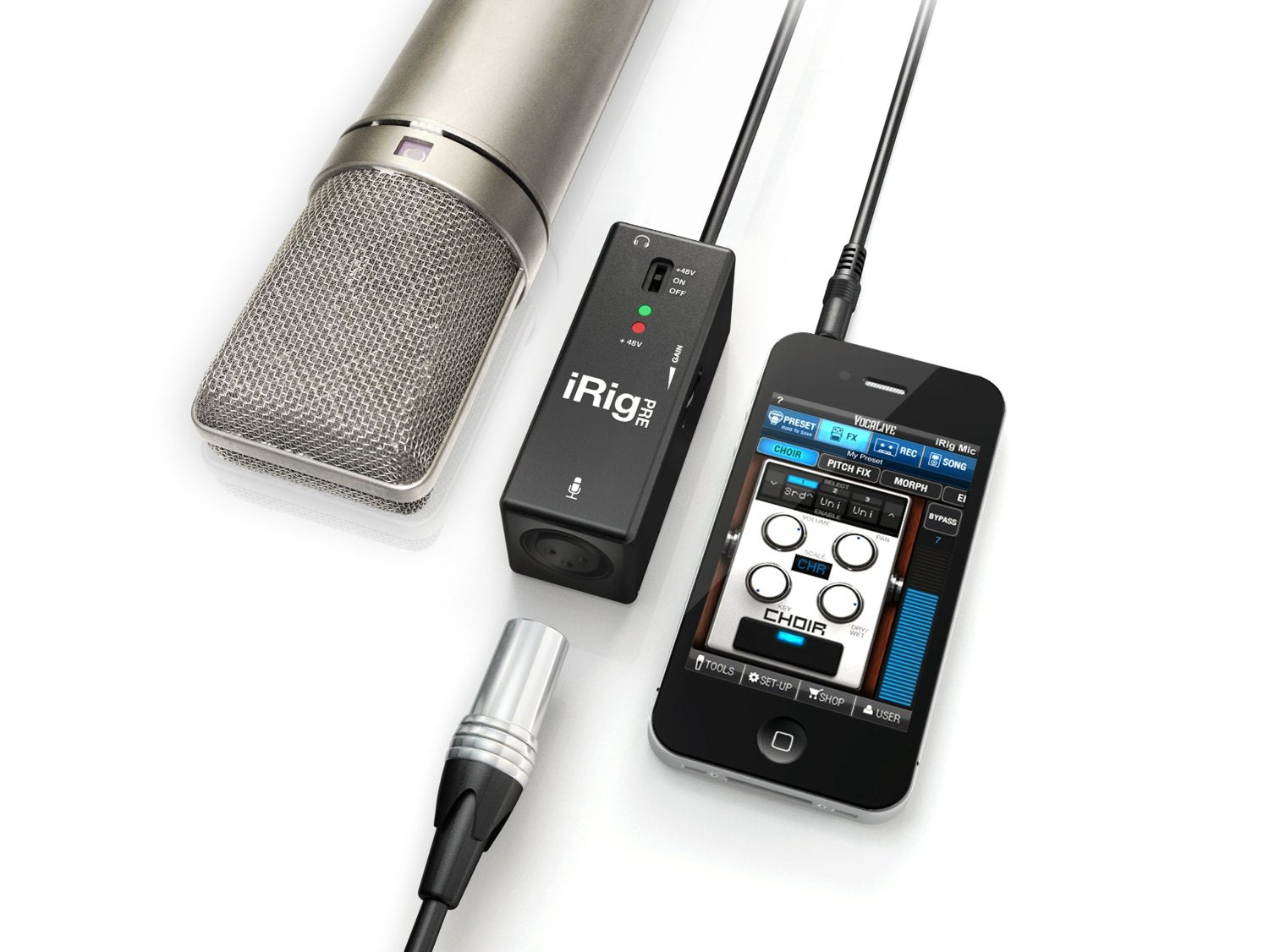 iRig Pre Universal Microphone Interface for iPhone/iPod Touch/iPad