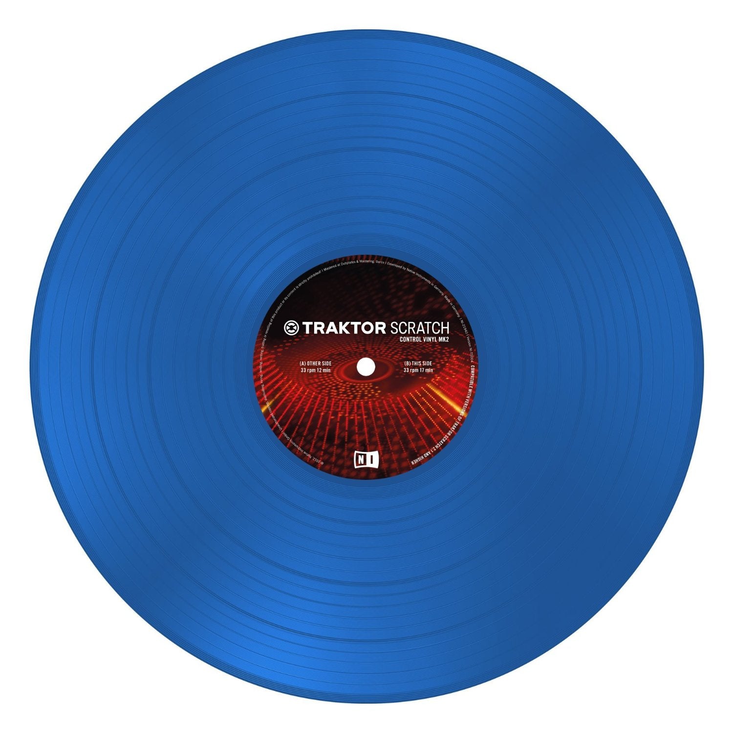 NATIVE INSTRUMENTS Traktor Scratch Vinyl - Blue