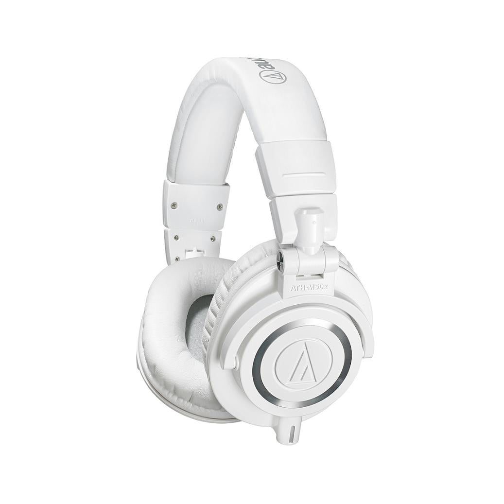 AUDIO TECHNICA ATH-M50xWH Studio Monitor Headphones - White