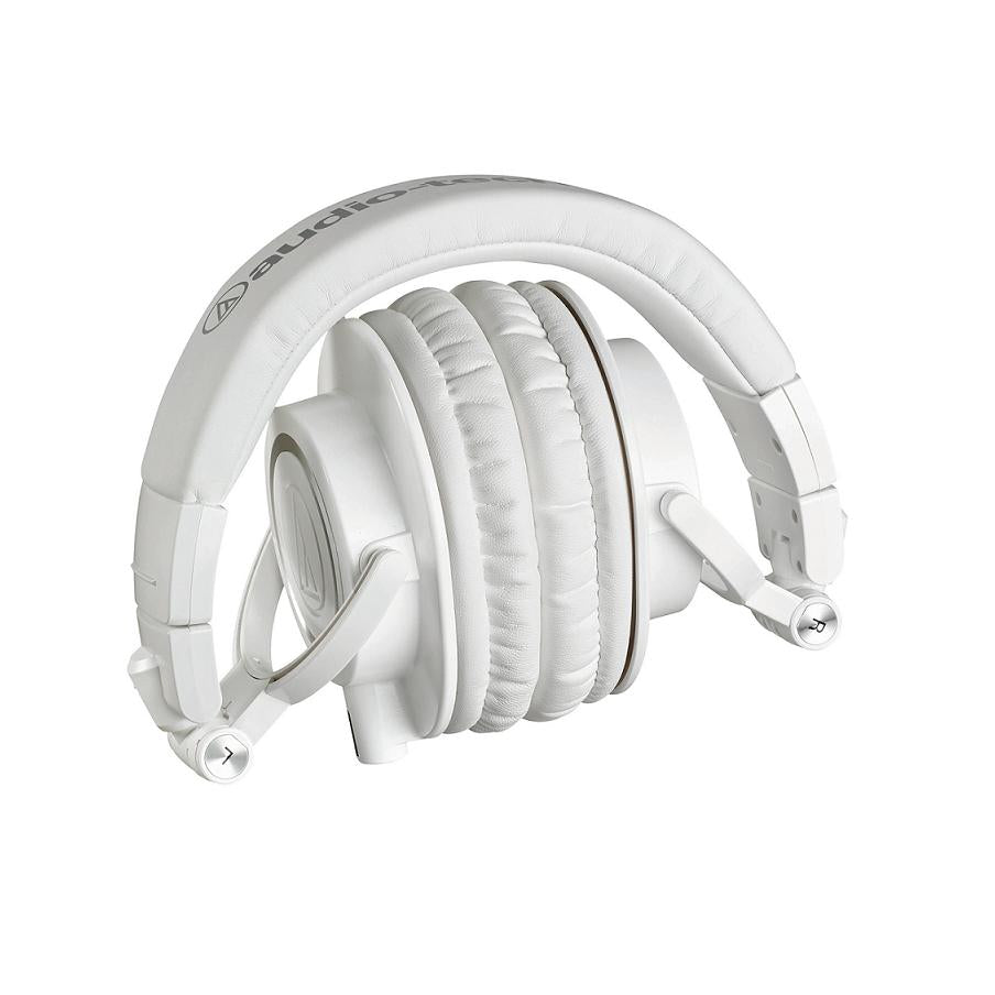 AUDIO TECHNICA ATH-M50xWH Studio Monitor Headphones - White