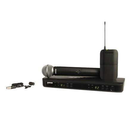 Shure BLX1288UK/W85 SM Wireless Combo System SM58 & WL185 Lavalier Mic