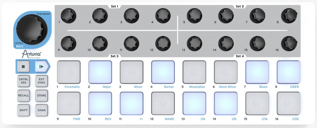 Arturia BeatStep USB MIDI CV Controller & Step Sequencer