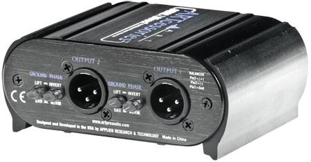 ART Dual Z-Direct Twin Channel Passive DI Box