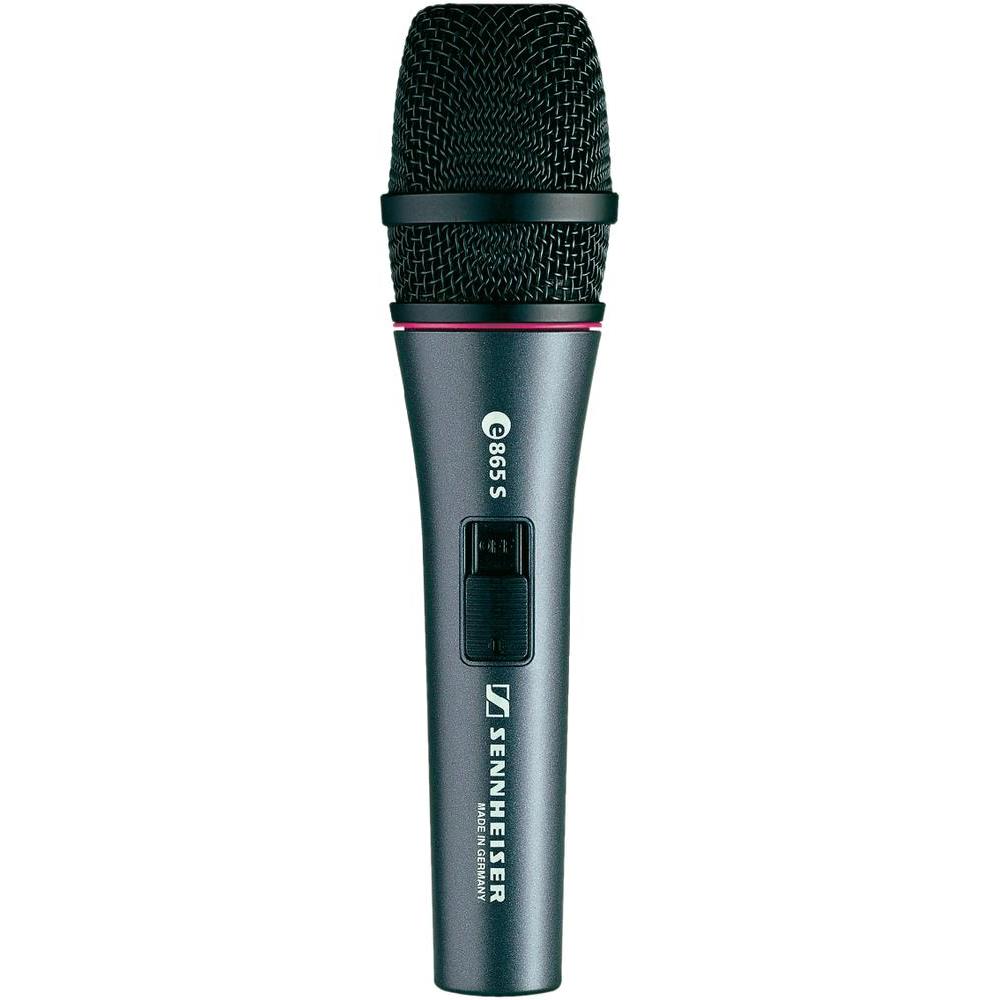 Sennheiser E865 Super-cardioid Condenser Mic w/ Switch