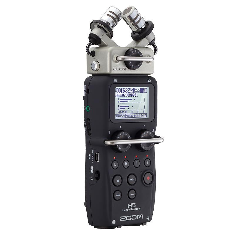 ZOOM H5 Portable Recorder with Interchangeable Mics