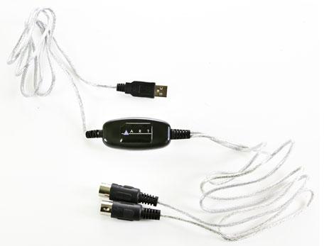 ART MConnect USB to MIDI Cable