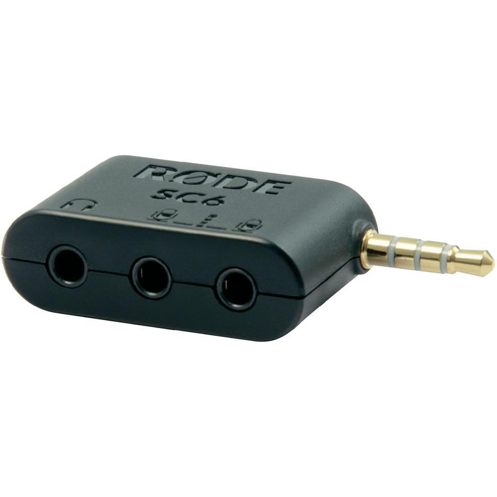 RODE SC6 Dual TRRS Input & Headphone Output for Smartphones