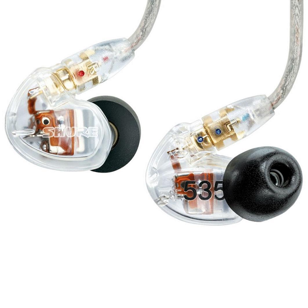 Shure SE535 Sound Isolating Earphones - Clear