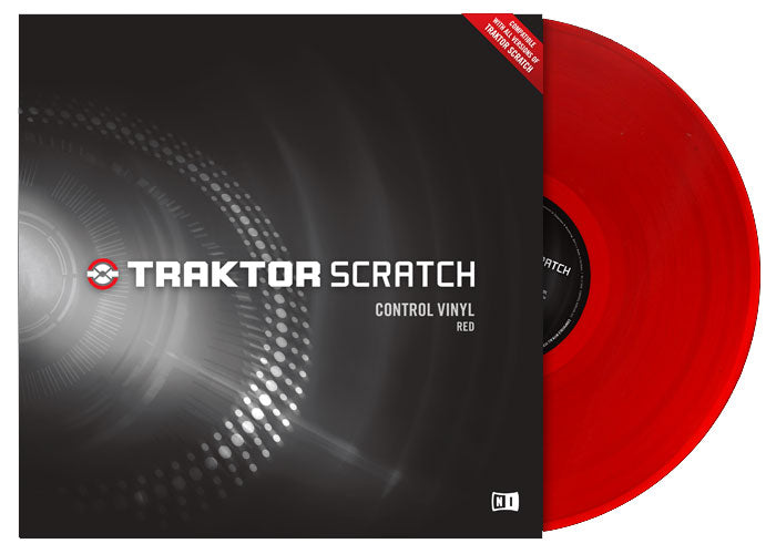 NATIVE INSTRUMENTS Traktor Scratch Vinyl - Red
