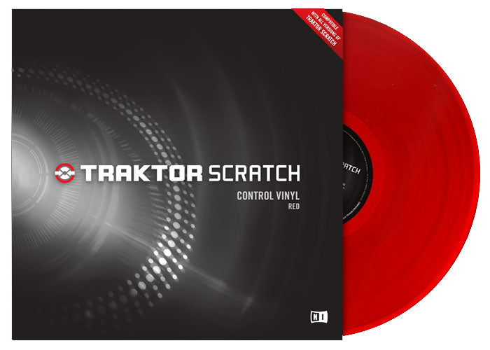 Native Instruments Traktor Scratch Vinyl - Red
