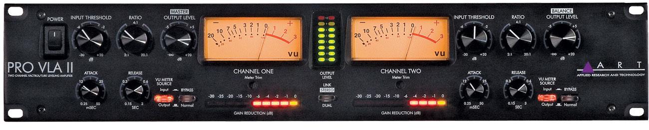 ART PRO VLA II Two Channel Vactrol-based Compressor