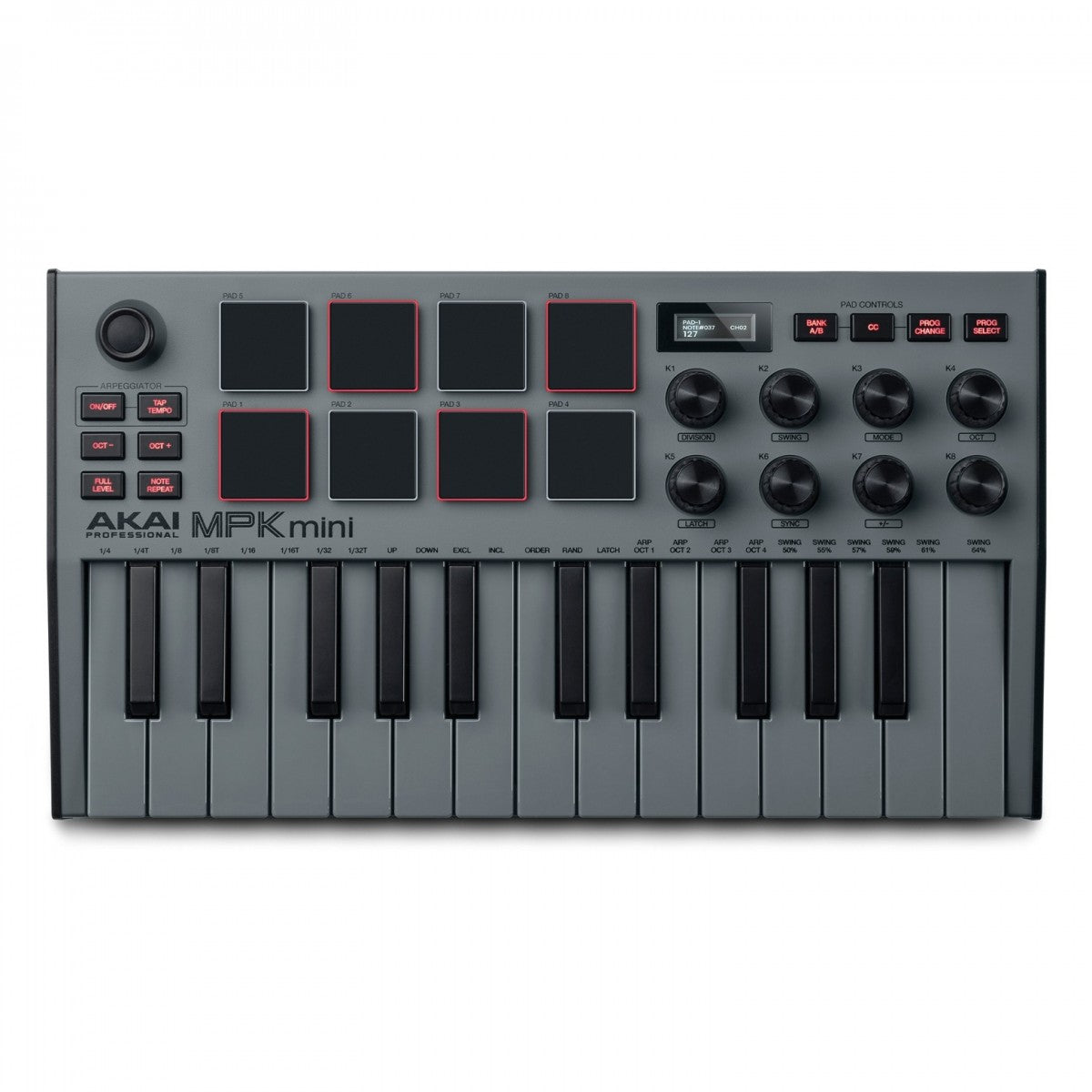 Akai MPK MINI MK3 Limited Edition Grey