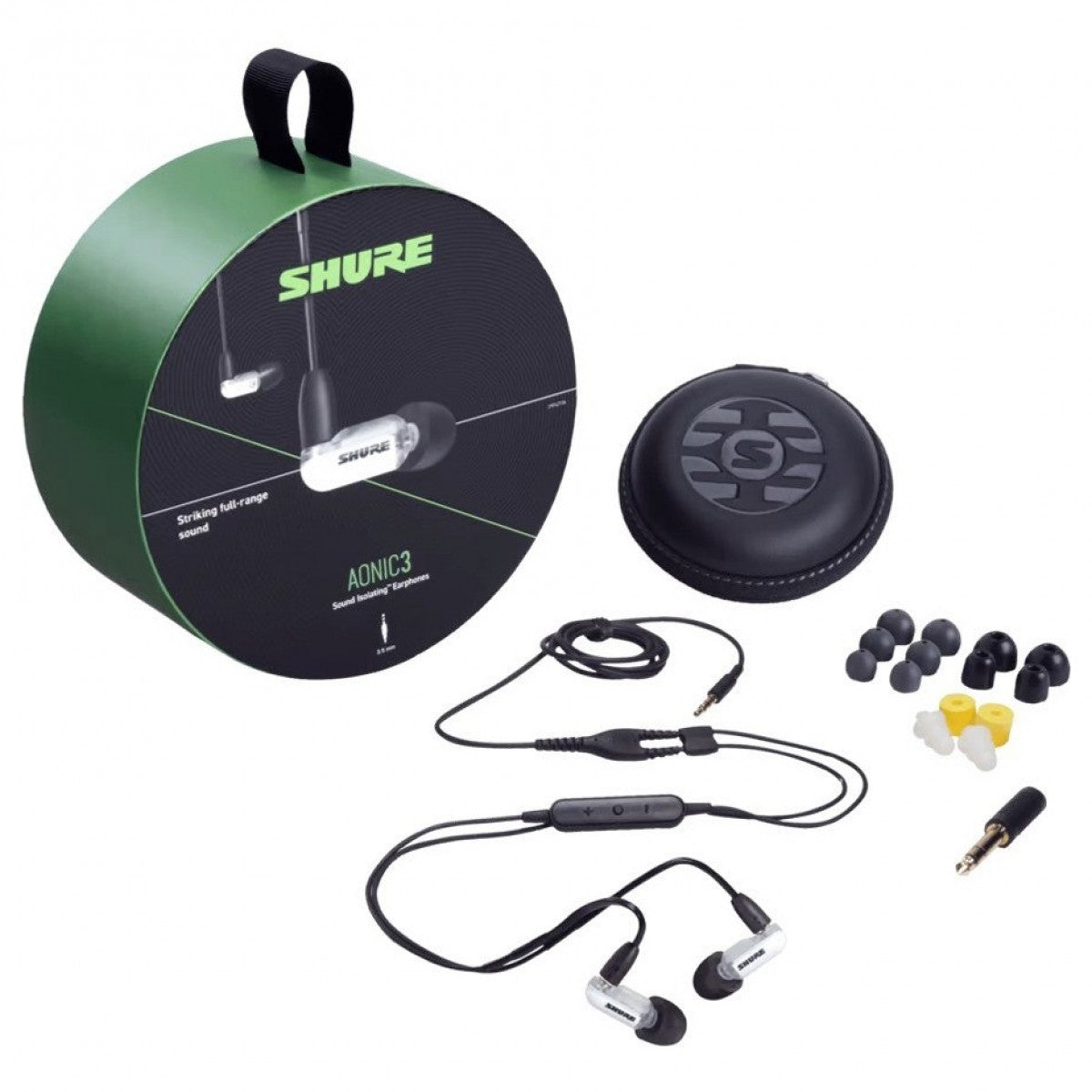 Shure AONIC 3 Sound Isolating Earphones White