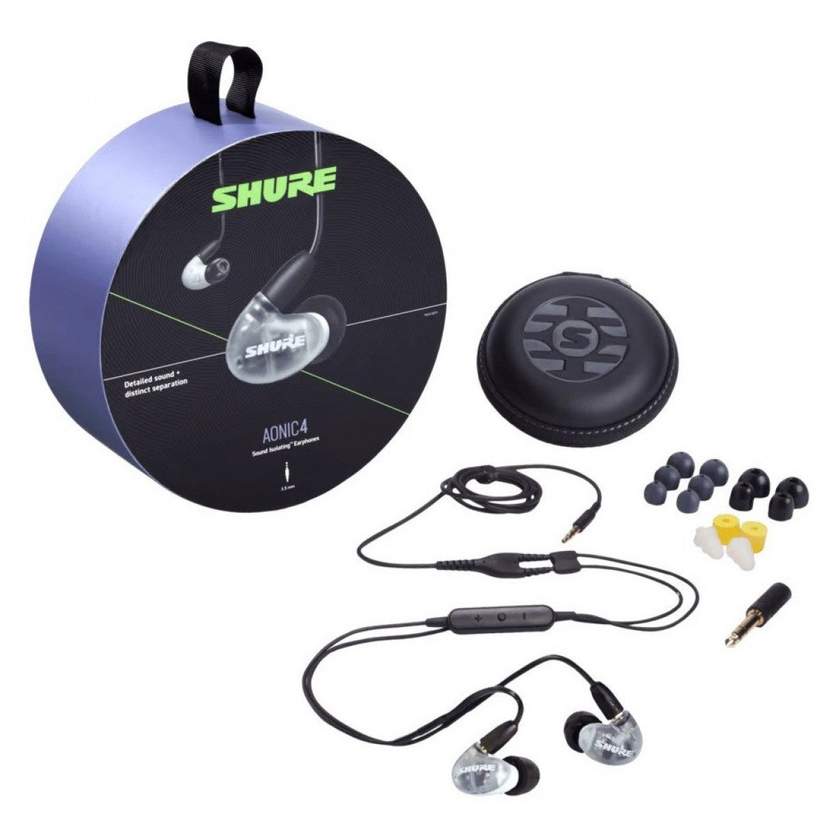 Shure AONIC 4 Sound Isolating Earphones White